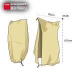 Winterschutzhaube Set L 100 cmx80 cm (HxB) 2 Stk. mit Reißverschluss, 1 Zugseil 2er Pack – Bild 4