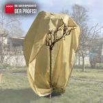 Winterschutzhaube XL 180 cm x 120 cm (H x B) mit Reißverschluss, 1 Zugseil, 50gr/m² – Bild 2