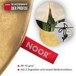 Winterschutzhaube PRO XXXL 200x300cm (BXH) 2 Reißverschlüsse, 2 Zugseile, beige 70g/m² – Bild 4