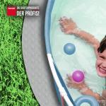 Poolvlies rund PP-Vlies 140 g/m² grau ca. Größe 3,5 m – Bild 3