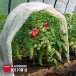 Tomatenvlies 0,7x10m 17 g/m² Schlauch – Bild 3
