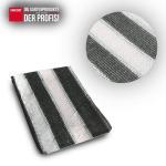 Balkonblende mit Ösen Sichtschutz Balkon ca. Größe 0,90x3 m Farbegrau / weiß – Bild 2