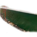Amphibienzaun 120 g/m2, 0,5 x 25 m mit Ösen