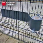 Abroller Montagehilfe für PVC Sichtschutzstreifen – Bild 2