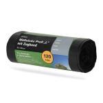 Müllsäcke Profi L 120l 20er Rolle (70x105cm) mit Zugband schwarz LDPE 45my