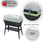 Hochbeet Calipso 81x38x100cm Komplettset mit Haube Farbe grün – Bild 5