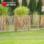 Staketenzaun aus Berg-Haselnuss 0,9x10 m 8-10cm – Bild 4