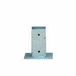 Einschlaghülsen zum Aufschrauben für 7x7cm Pfosten