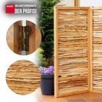 Paravent aus Haselnuss Sichtschutz ca. Größe (HxB) 120 x 180 cm 3-teilig – Bild 2