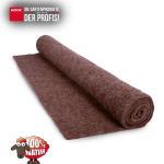 Schafwoll Filzmatte Unkraut & Winterschutz ca. Größe 50 x 150 cm Farbegrau/braun – Bild 2