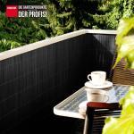 Sichtschutzmatte PVC Sichtschutz Kunststoff 3m ca. Größe 1,60x3 m Farbeanthrazit – Bild 2