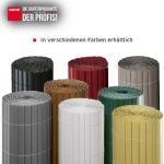 Sichtschutzmatte PVC Sichtschutz Kunststoff 3m ca. Größe 2,00x3 m Farbegrün – Bild 3