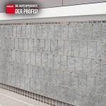 Sichtschutzstreifen Betonoptik 19cm x 35m 630gr/m – Bild 4