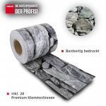 Sichtschutzstreifen Granit 19cm x 35m 630g/m – Bild 2