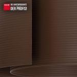 Sichtschutzstreifen PVC Easy 0,19x2,55m Zaunblende Farbe braun / nussbraun ~RAL 8011 – Bild 3