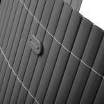 Befestigungskit für PVC Sichtschutzmatten 26 Stück Farbe anthrazit