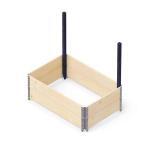 upyard Halterung für Rankgitter, Set von 2 Stück Farbe schwarz