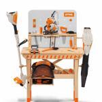 Kinderwerkbank (Holz) inkl. Holzspielzeug und Geräten (SET)