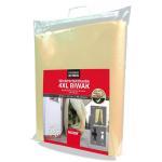 Winterschutzhaube Biwak  XXXXL Ø250 x H 350 cm beige 140g/m²