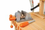 KINDERWERKBANK HOLZ MIT HOLZSPIELZEUG
