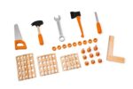 KINDERWERKBANK HOLZ MIT HOLZSPIELZEUG