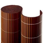 Balkonblende Sichtschutzmatte PVC MADE IN GERMANY ca. Größe 0,90x3 m Farbebraun