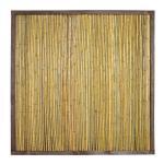Bambuszaun Bangkok mit Holzrahmen Bambus Zaun ca.Größe (HxB) 180 x 120 cm