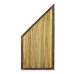 Bambuszaun Bangkok mit Holzrahmen Bambus Zaun ca.Größe (HxB) 180/90 x 90 cm Schrägelement