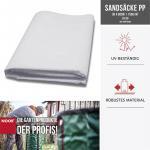 Sandsäcke PP 30x60 cm unverpackt unbefüllt UV UV-Stabil mit Kopfsaum – Bild 3