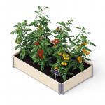 upyard GardenBox Eco Hochbeet Palettenrahmen 15mm ca. Größe 120 x 80 cm Farbenatur – Bild 2