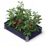 upyard GardenBox Eco Hochbeet Palettenrahmen 15mm ca. Größe 120 x 80 cm Farbeschwarz – Bild 2