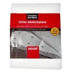 Gitter Abdeckplane 200 g/m² Gitterfolie UV stabil ca. Größe 2x2 m Farbeweiß