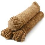 Kokosstrick Megarolle Baumanbinder Kokosgarn Dholl ca. Länge / Stärke 50m / dick 15 mm / 2-fach
