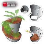 Kräuterspirale aus PP 80cm x Ø 80 cm anthrazit – Bild 3
