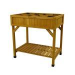 VegTrug® Kräuterhochbeet 78 x 58 x 80 cm Farbe Natur