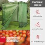Tomatenhaus Premium 200x75x175cm UV-Gitterfolie – Bild 2