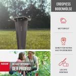 Bodenhülse Erdspiess Seitenmarkise Exklusiv – Bild 6