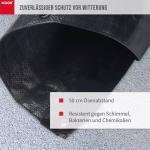 Abdeckplane Profi 140g/m² Gewebeplane ca. Größe 2x3 m Farbeanthrazit – Bild 4