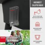 Hochbeet Calipso 81x38x100cm Komplettset mit Haube Farbe grün – Bild 2