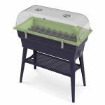 Hochbeet Calipso 81x38x100cm Komplettset mit Haube Farbe grün