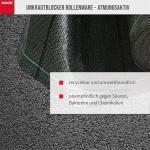 Unkrautblocker Profirolle Schwarz 100% PP ca. Größe 1,0x25 m Qualität105 gr/m² – Bild 4
