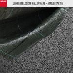 Unkrautblocker Profirolle Schwarz 100% PP ca. Größe 1,0x25 m Qualität105 gr/m² – Bild 5
