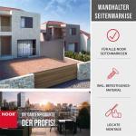 Wandhalter für Seitenmarkise Exklusiv – Bild 5