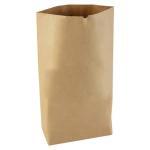 Papiersäcke 120 l braun nassfest 5er Pack 70x95+20 cm, aus 2-fach Kraftsackpapier