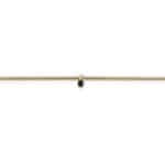Breitspritzbalken, Messing 100 cm