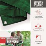 Sichtschutzplane Profi 1,8x5m 140 g/m² Sichtschutz – Bild 4