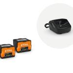 Starter Set mit 2x Akku AK 30 S und Ladegerät AL 101