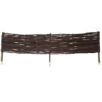 Steckzaun Weide 120 cm x 25 cm Steckzaun aus Weide 120 x 25cm