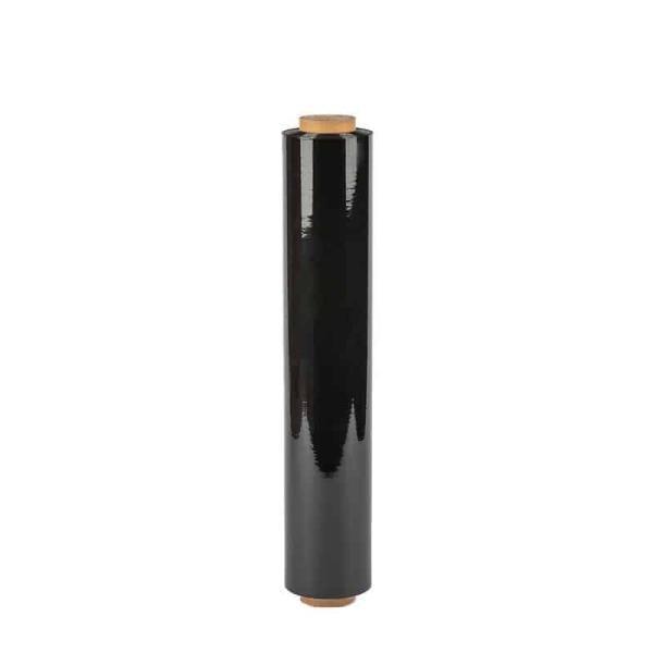Handstretchfolie 23 µ 500mm x 300m schwarz PRO 6 ROLLEN/KARTON, 198 ROLLEN/PALETTE