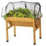 VegTrug® Wallhugger Hochbeet Set S 96x77x46 cm Farbe Natur